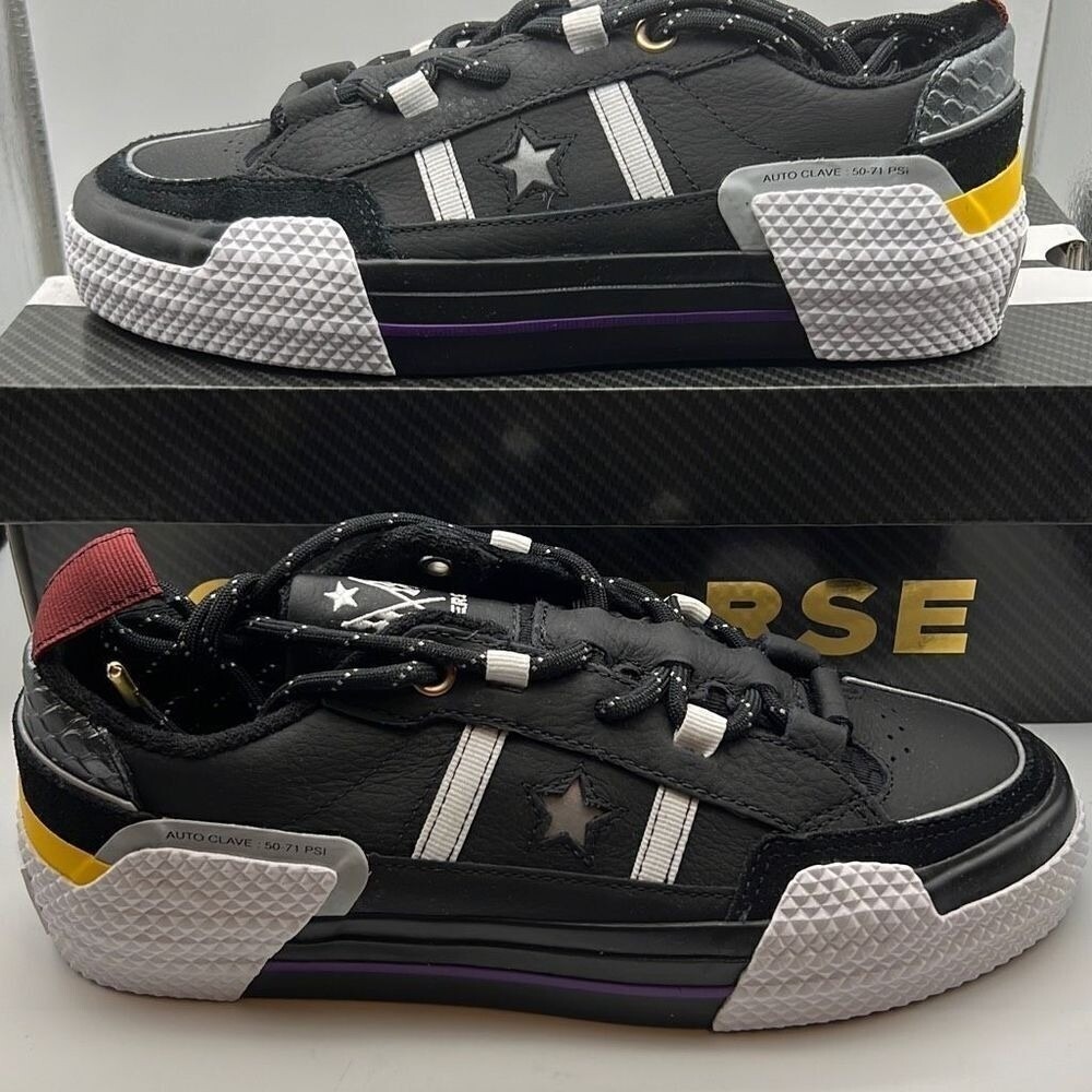 CONVERSE Black Ibn Jasper Edition One Star Sneakers- Men 7 / women 8.5 - NWB